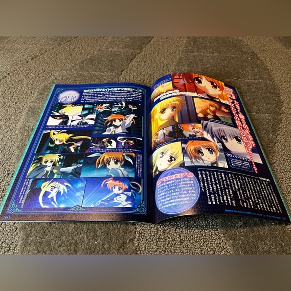 Magical Girl Lyrical Nanoha The Movie 1st Pamphlet Japanese Anime Japan Flyer - Picture 5 of 9